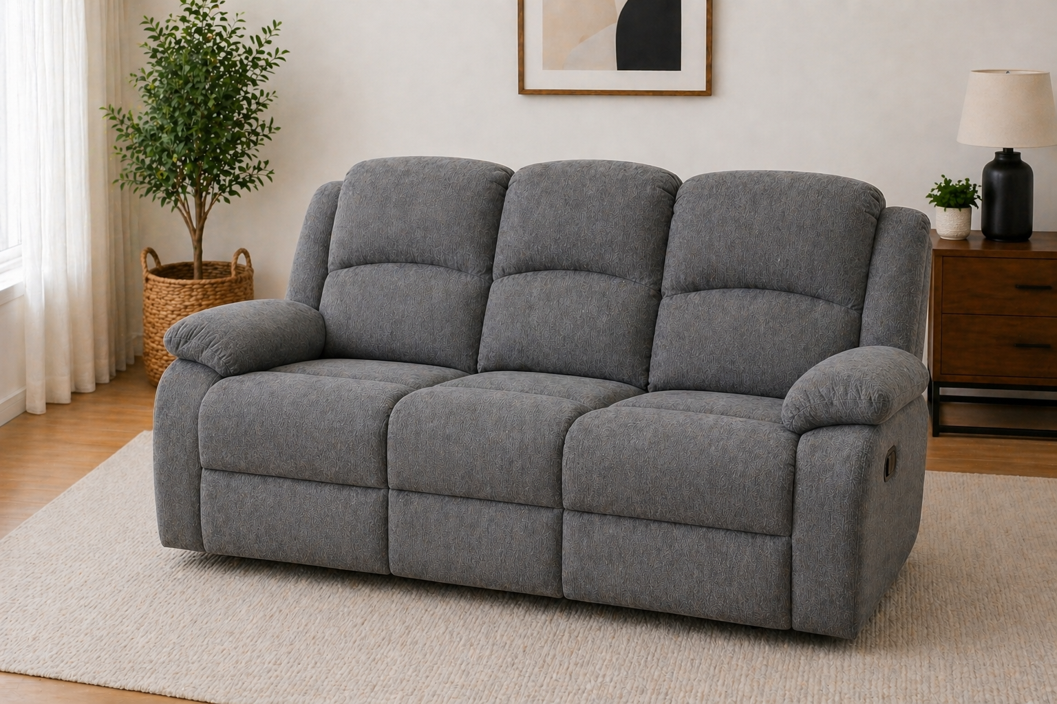 3-Seater Reclining Couch