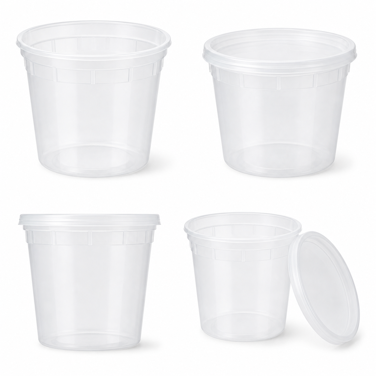 24oz Soup Container with Lid (S24)