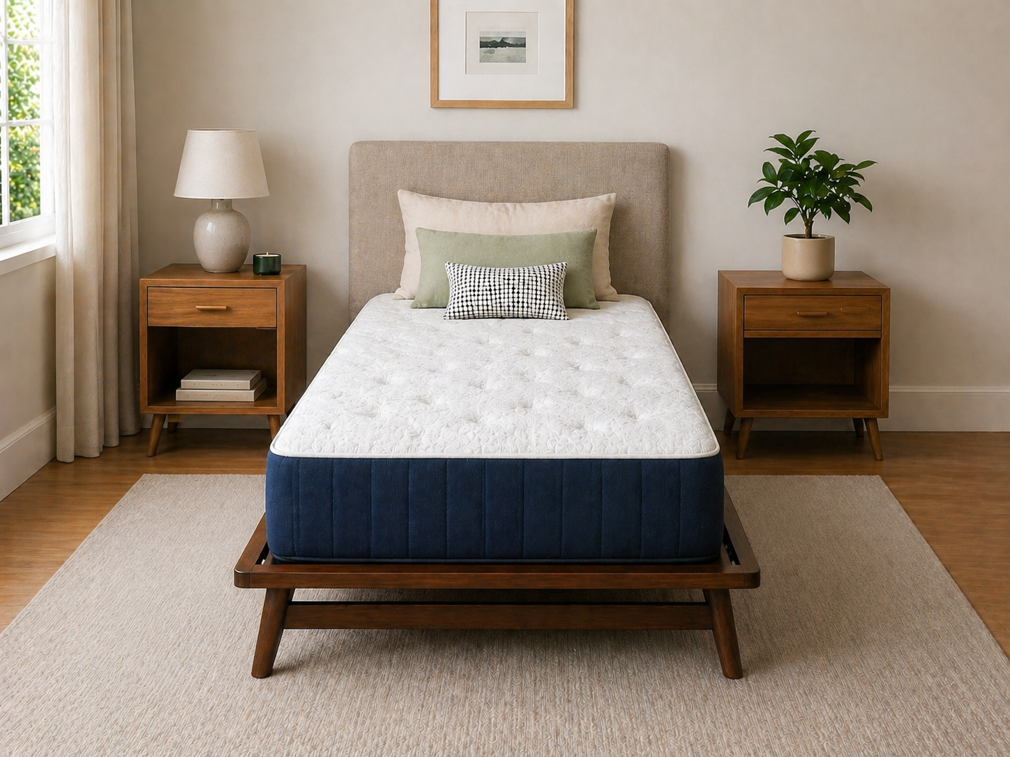 10" Hybrid Coil Mattress – Twin