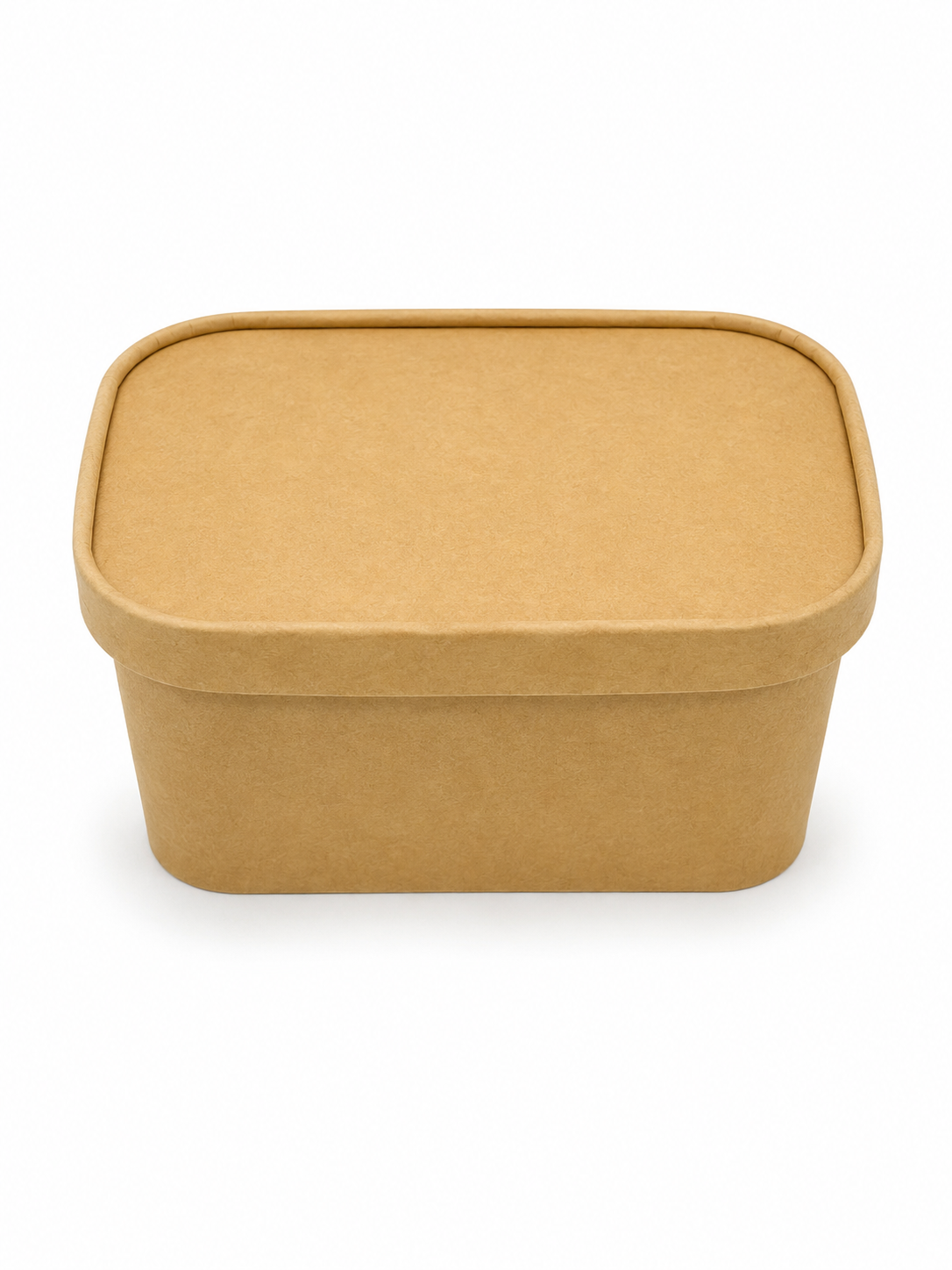 Kraft Paper Box with Lid 1000ml